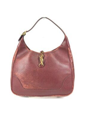 Hermes Shoulder Bag Trim 31 Leather Brown